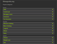 Tablet Screenshot of filmegratis.org